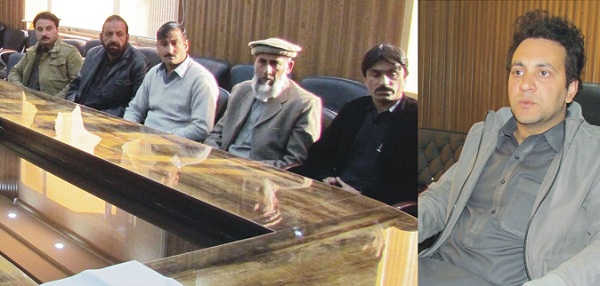 متحدہ مزدور یونین کا تنخواہوں کی بندش کیخلاف احتجاج