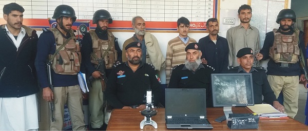 مٹہ ، پولیس کی بروقت کارروائی، نجی سکول سے چوری کرنیوالے گرفتار