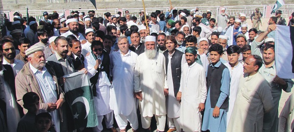 پاکستان زندہ باد موومنٹ کے زیر اہتما م ریلی اور جلسے کا انعقاد کیا گیا