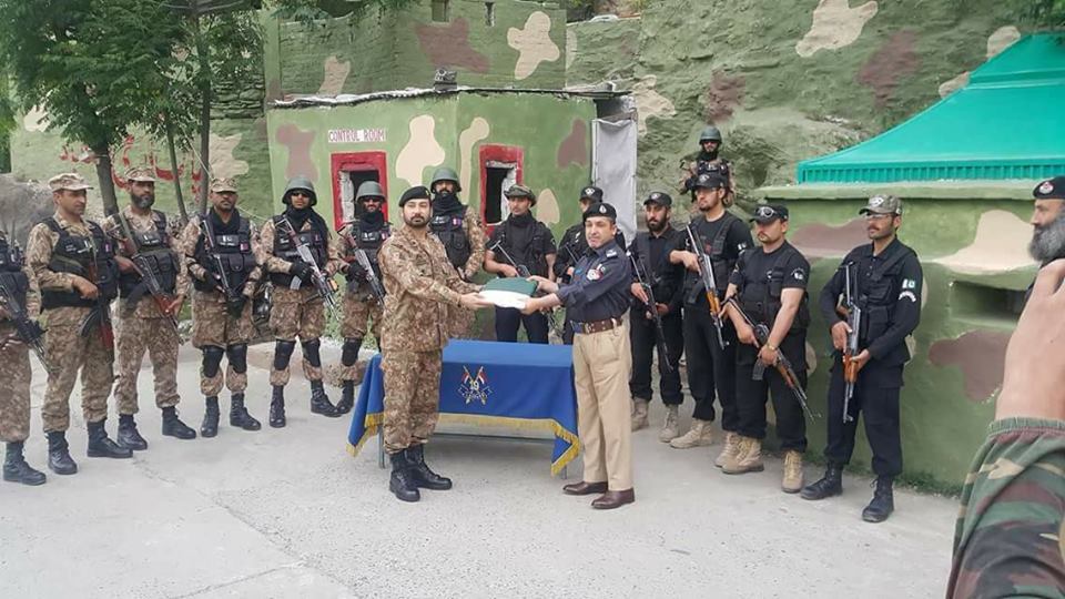 پاک فوج نے اہم چیک پوسٹ پولیس کے حوالے کردی