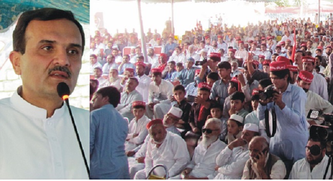 پختونوں میں اتحاد پیدا کرکے مسائل ختم کرینگے، امیر حیدر ہوتی