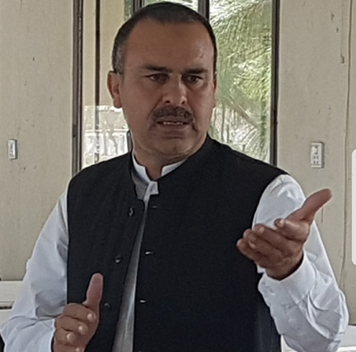 تحریک انصاف کے سابق صدر انجنئیر شرافت علی کا ازاد حیثیت میں الیکشن لڑنے کا فیصلہ