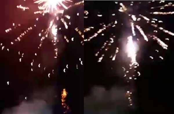 محمود خان کی رہائش گاہ پر بھنگڑے اور اتش بازی