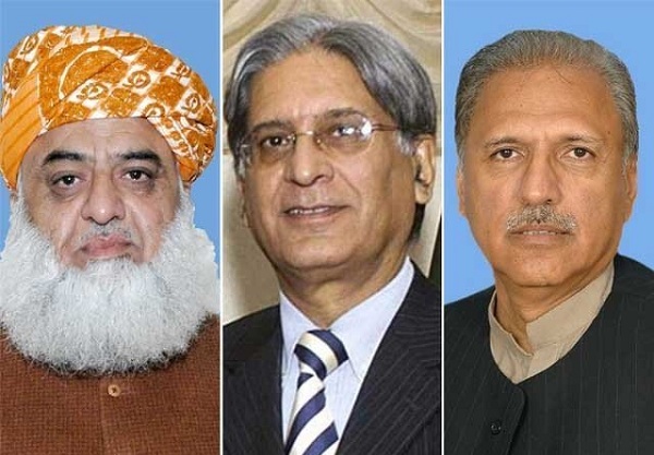 صدارتی انتخاب؛ عارف علوی، اعتزازاحسن اورفضل الرحمان کے کاغذات نامزدگی جمع