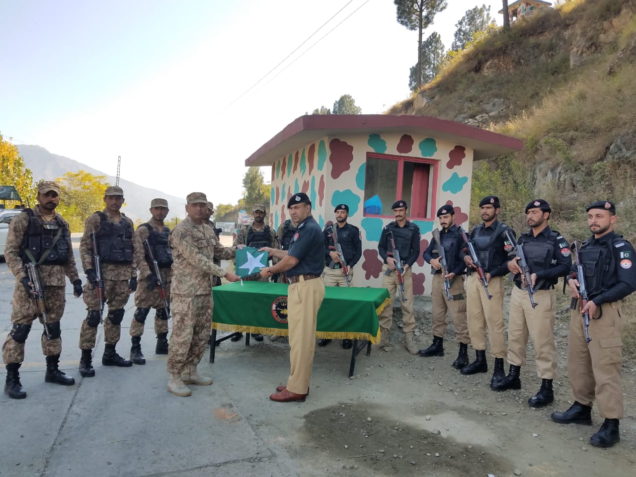 سوات میں ایک اور اہم ترین چک پوسٹ پولیس کے حوالے
