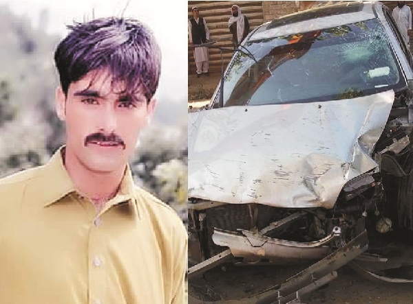 توتانوباندئی گلونو شاہ میں ٹریفک کا افسوسناک حادثہ،20سالہ نوجوان جان بحق