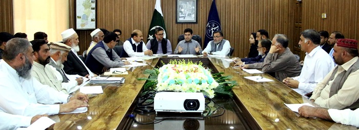 سوات میں خوردنی اشیاء کی قیمتوں اور معیار کو یقینی بنانے کے حوالے سے اجلاس