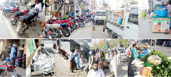 کبل ،بازاروں کے مین سڑکیں گاڑیوں کی پارکنگ میں تبدیل ،گاڑیوں کی لمبی قطاریں لگنے سے شہریوں کا جینا دوبھر