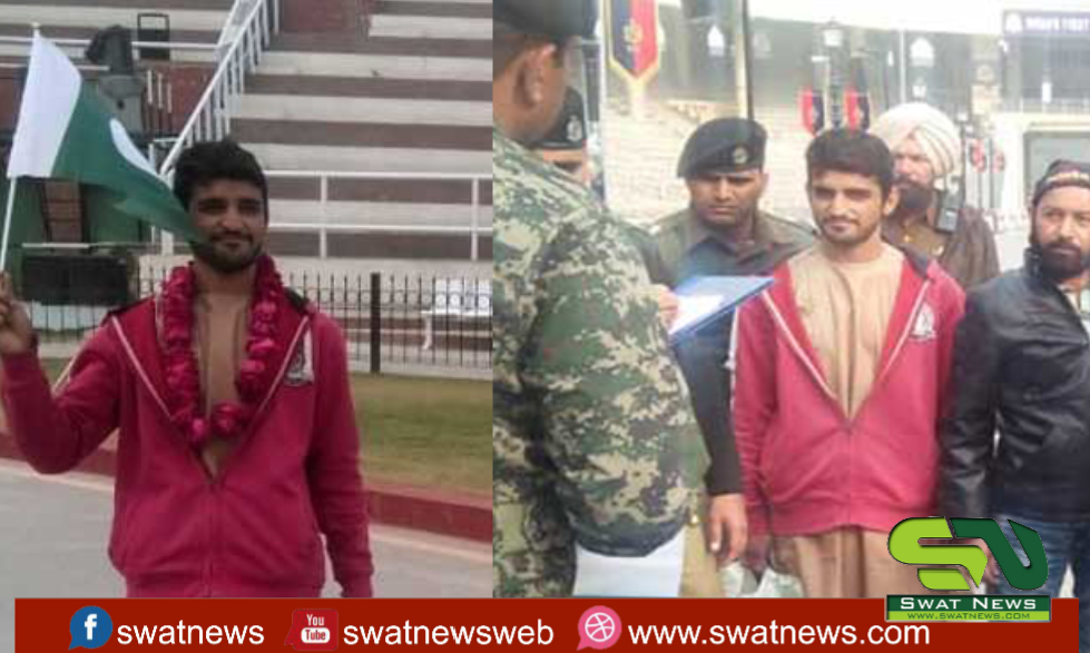 بھارت سے رہائی پانے والا مینگورہ سوات کا رہائشی عبداللہ وطن واپس پہنچ گیا