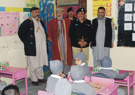 ڈی ائی جی کا دورہ خپل کورفاونڈیشن، ہرممکن تعاون کا اعلان