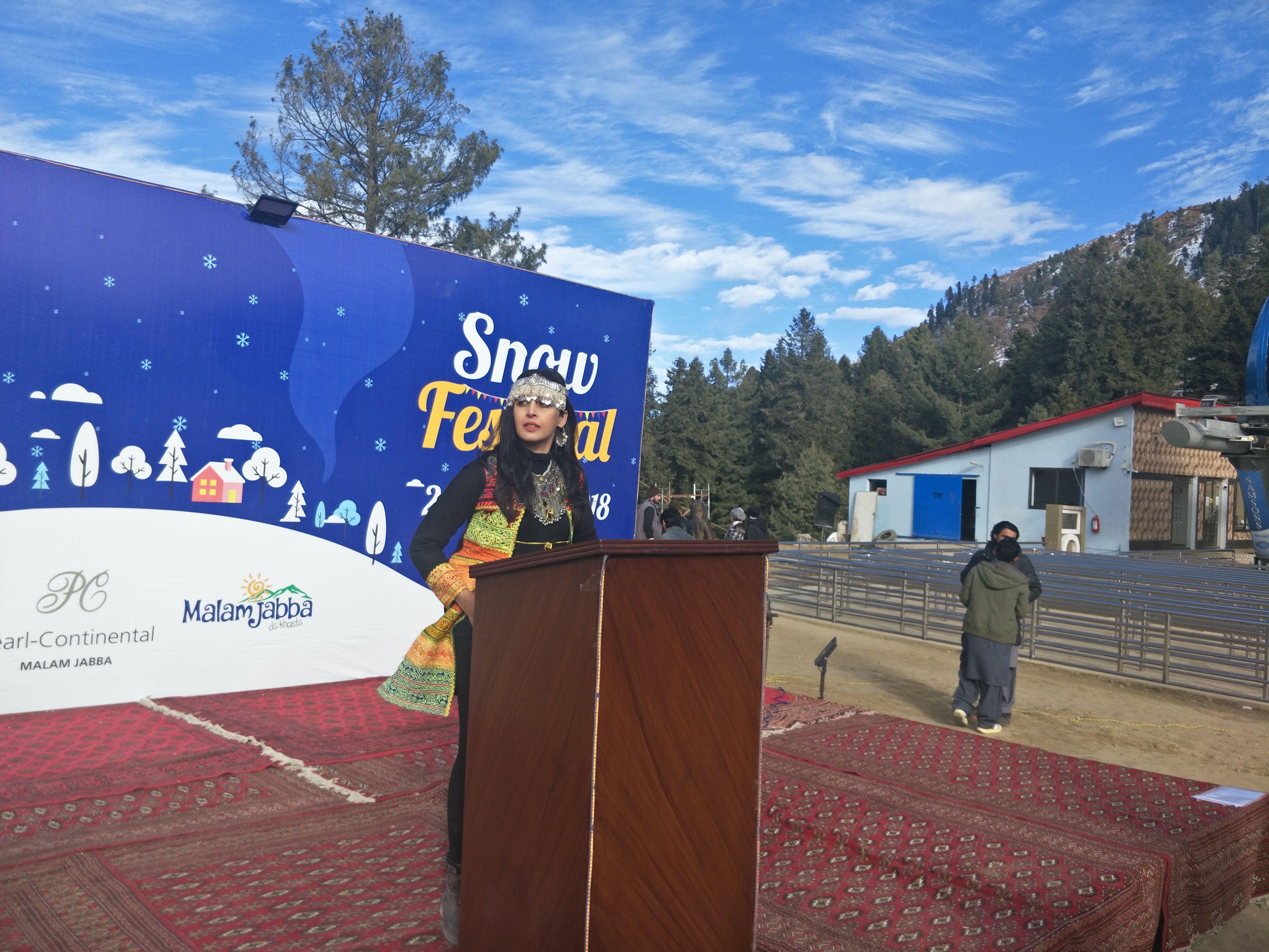 کالام میں رنگارنگ فیسٹیول شروع ۔ بین الاقوامی سیاحوں کی شرکت