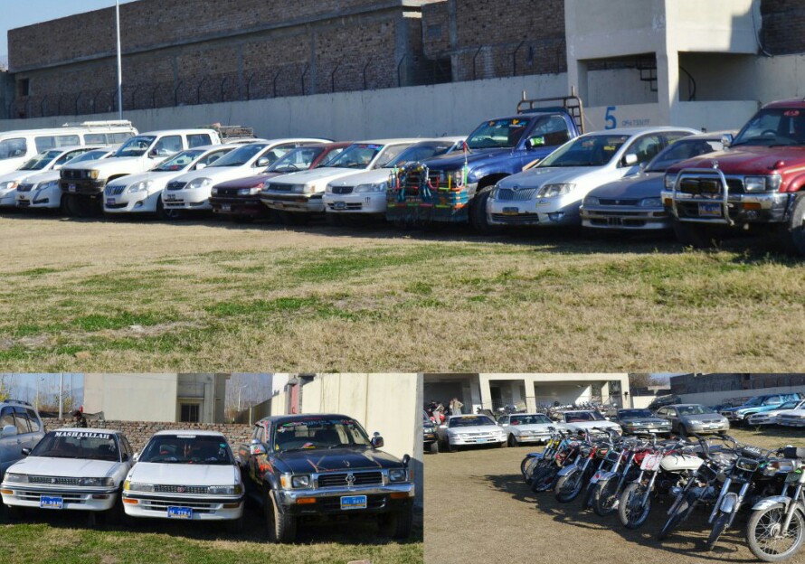 چوری کی گئی 76 گاڑیاں برامد ، ملزمان گرفتار ، ڈی پی او کی بریفنگ