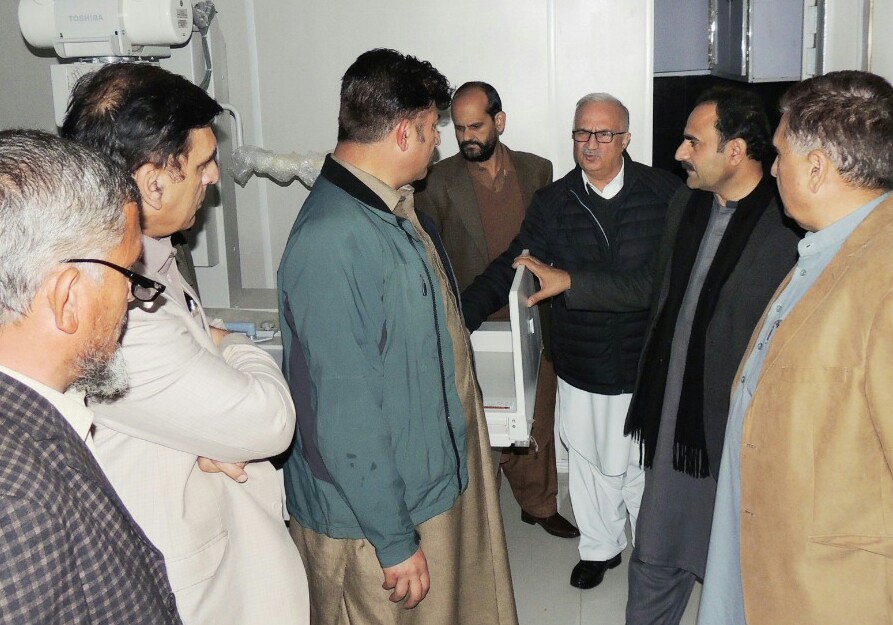 فضل حکیم کا۔سیدو ہسپتال کا۔اچانک دورہ ۔سہولیات کا جائزہ