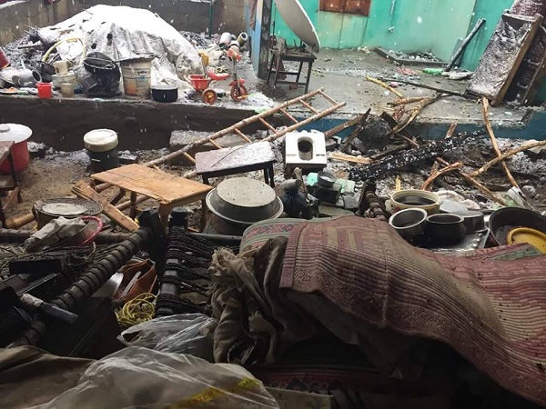 افسوسناک حادثہ ،مٹہ میں بارش کی وجہ سے گھر کی چھت گر گئی