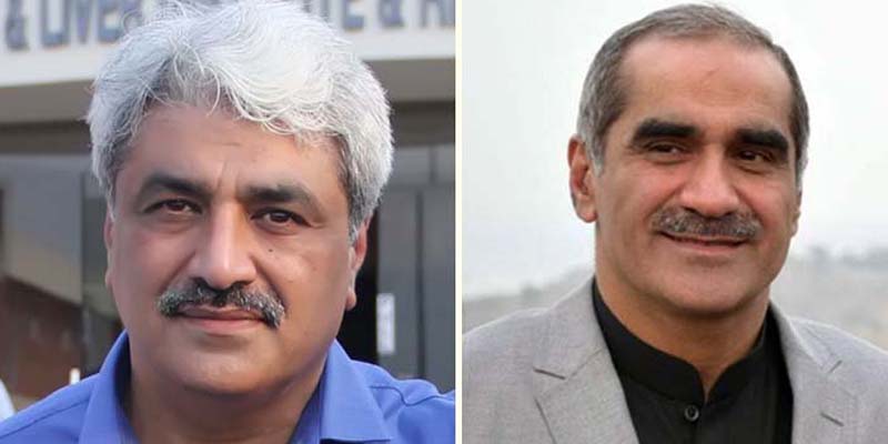 ن لیگ کیلئے بری خبر ،خواجہ سعد رفیق اور خواجہ سلمان رفیق