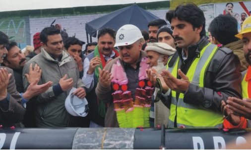 ایم این اے سلیم الرحمان نے وادی مرغزار اوراس پاس علاقوں کا بڑا مطالبہ پورا کردیا، سوئی گیس منصوبہ کا افتتاح