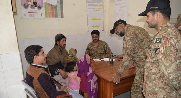 پاک فوج کے زیر اہتمام شانگلہ کے گاوں کروڑہ میں فری میڈیکل کیمپ