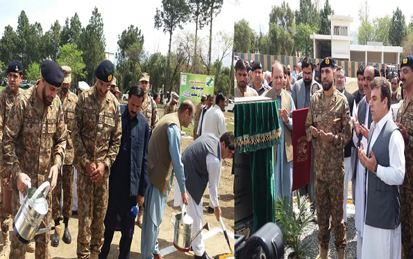 اپریشنل کمانڈر میجر جنرل خالد سعید کا سرسبزوشاداب پاکستان مہم کا افتتاح