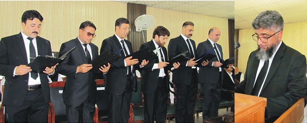 بار ایسو سی ایشن نے ہمیشہ بنچ کے ساتھ خوش اسلوبی سے اپنے فرائض سرانجاد ئے ہیں،جسٹس سید ارشد علی