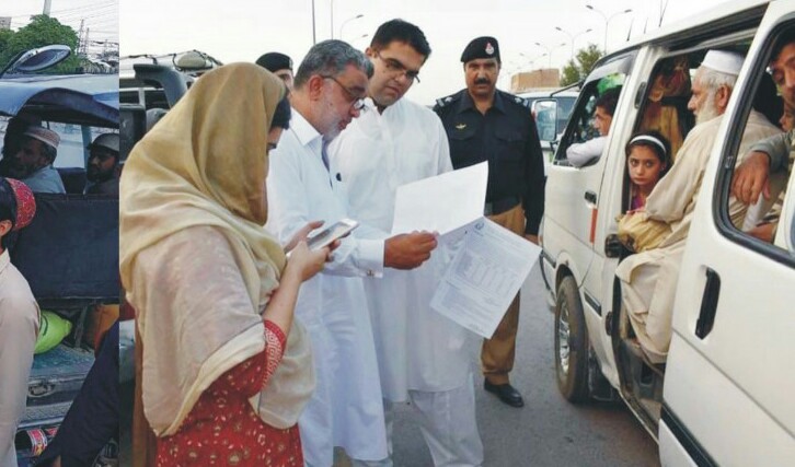 گاڑی مالکان عوام سے زائد کرایہ وصول کرنے سے گریز کریں،علی اصغر