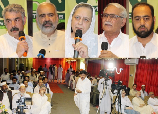 سوات نیوز نے کم مدت میں بڑی جگہ میڈیا میں پیدا کی ہے، مثبت رپورٹنگ وقت کی ضرورت ہے، سوات نیوز ایوارڈزسے مقررین کا خطاب