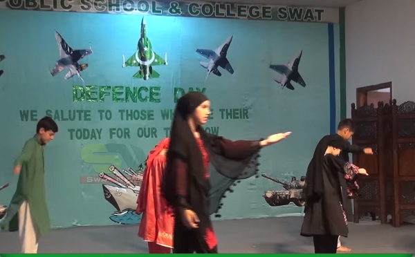 آرمی پبلک سکول سوات میں یوم دفاع اور شہداء کے حوالے سے تقریب کا اہتما م