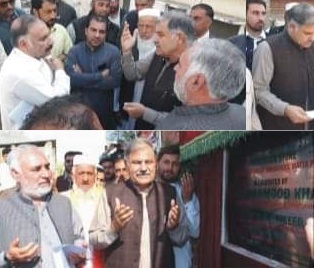 ہم عوام کی خدمت اور علاقے کی ترقی کیلئے کام کرینگے اور یہ لوگ دھرنے اور احتجاج کرینگے، احمد خان