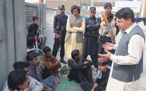 سوات انتظامیہ کا مینگورہ شہر میں منشیات کے عادی افراد کے خلاف گرینڈ اپڑیشن شروع