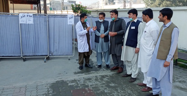 سوات، کورونا وائرس کی وبا،سنٹرل ہسپتال میں انتظامات مکمل، او پی ڈی قائم