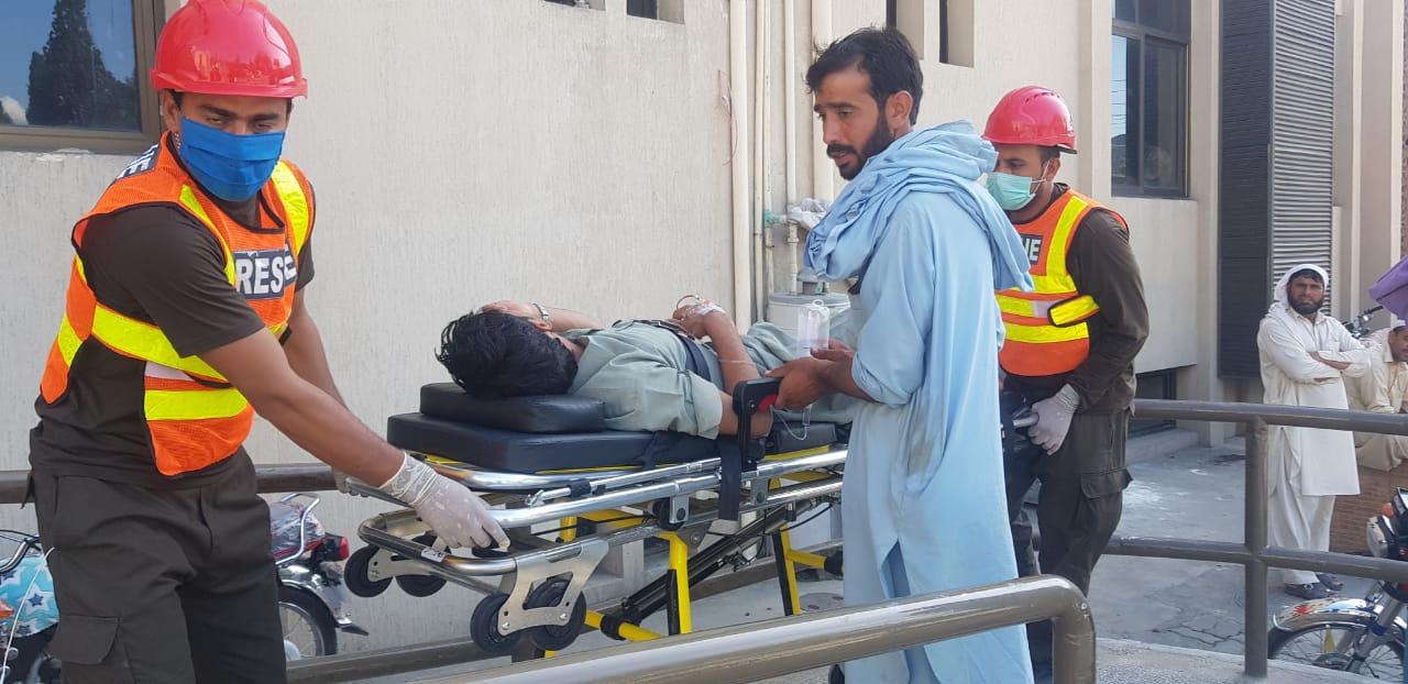 بریکوٹ میں ٹریفک حادثہ 2افرادزخمی