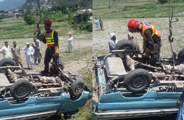 سوات میں حادثات،تین افراد شدید زخمی