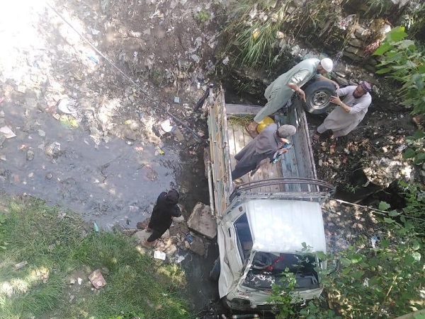 کبل دیولئ میں ٹریفک حادثہ، 7 افراد شدید زخمی