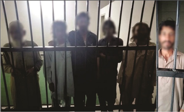 سوات پولیس کی بروقت کاروائی، دوہرے قتل میں ملوث6ملزمان آلہ قتل سمیت گرفتار