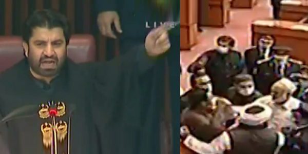 قومی اسمبلی میں شدید ہنگامہ آرائی،ڈپٹی اسپیکر نے اہم رہنما کو ایوان سے نکال دیا