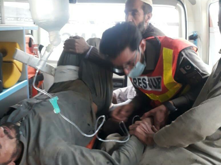 سوات، پرانی بلڈنگ کی چھت گرنے سے چار مزدور زخمی