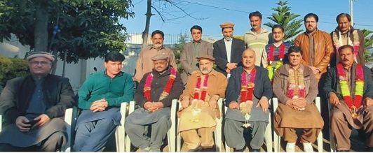 امیرمقام، سراج الحق کی سوات پریس کلب اور یونین کے کابینہ کومبارکباد