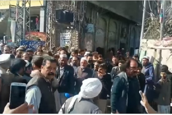 ایپکا سوات کے زیر اہتمام احتجاجی مظاہرہ