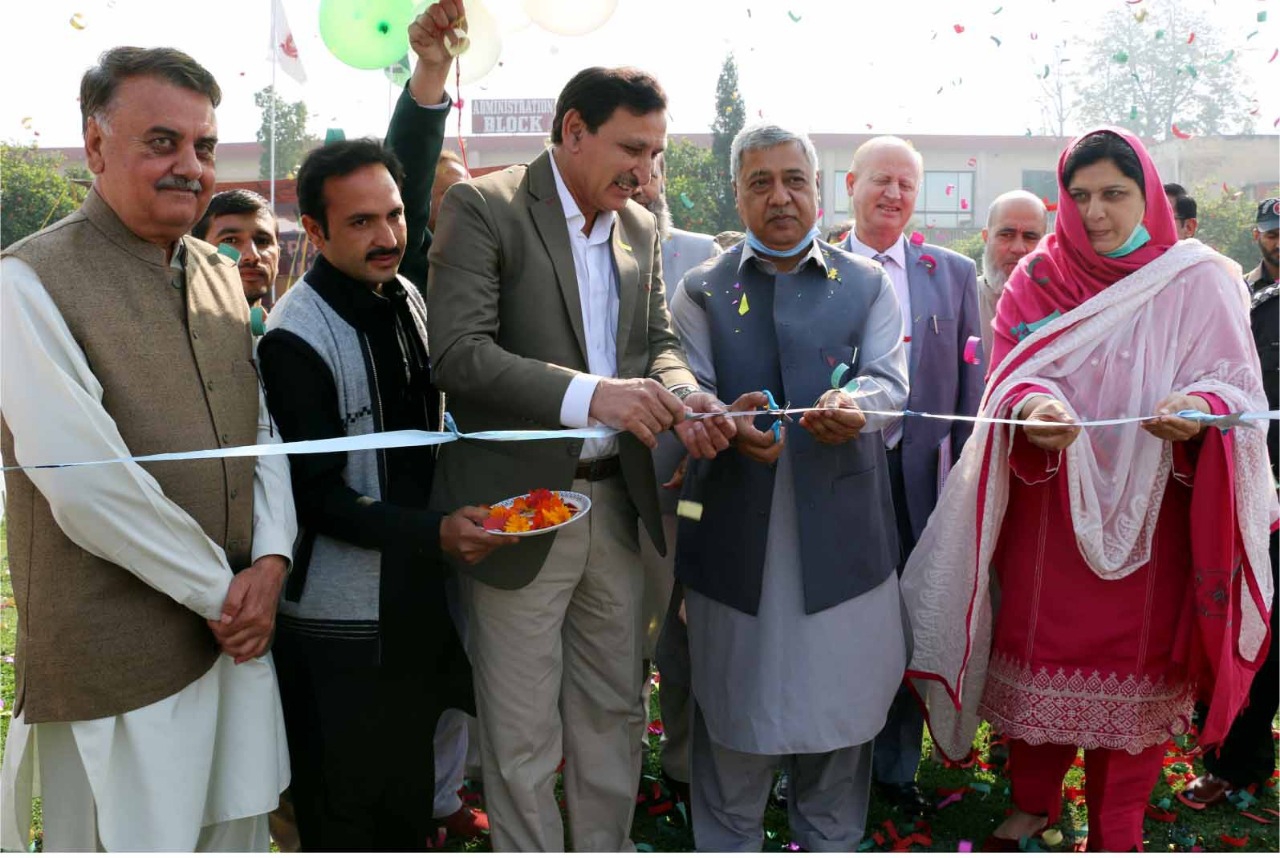 باچا خان یونیورسٹی چارسدہ میں سالانہ سپوٹس گالا 2021 کا افتتاح