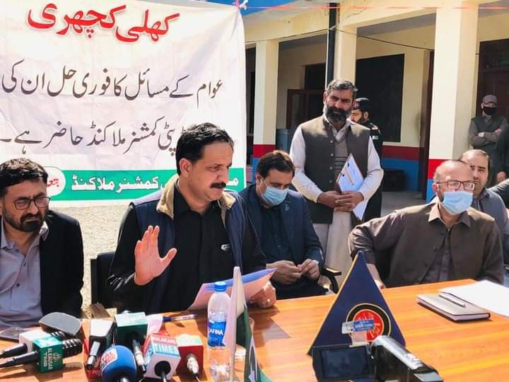 ڈی سی مالاکنڈ کی ہدایت پر کھلی کچہری،مسائل کی نشاندہی