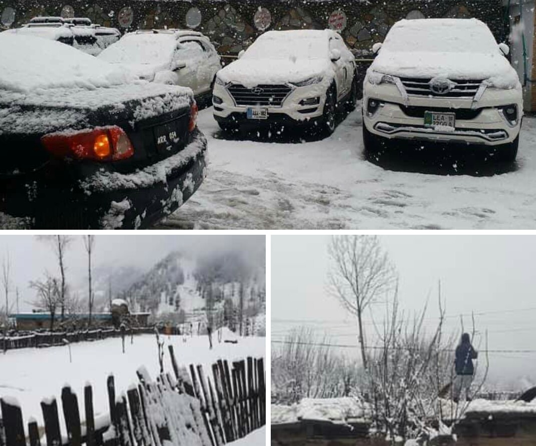سوات میں پھرسے بارش وبرفباری ، موسم مزیدسرد