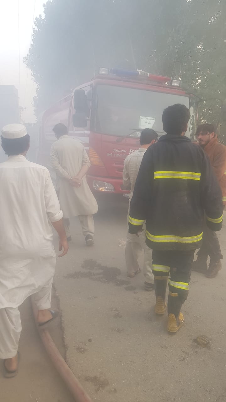 مینگورہ ، پیپر فیکٹری میں اگ لگ گئی