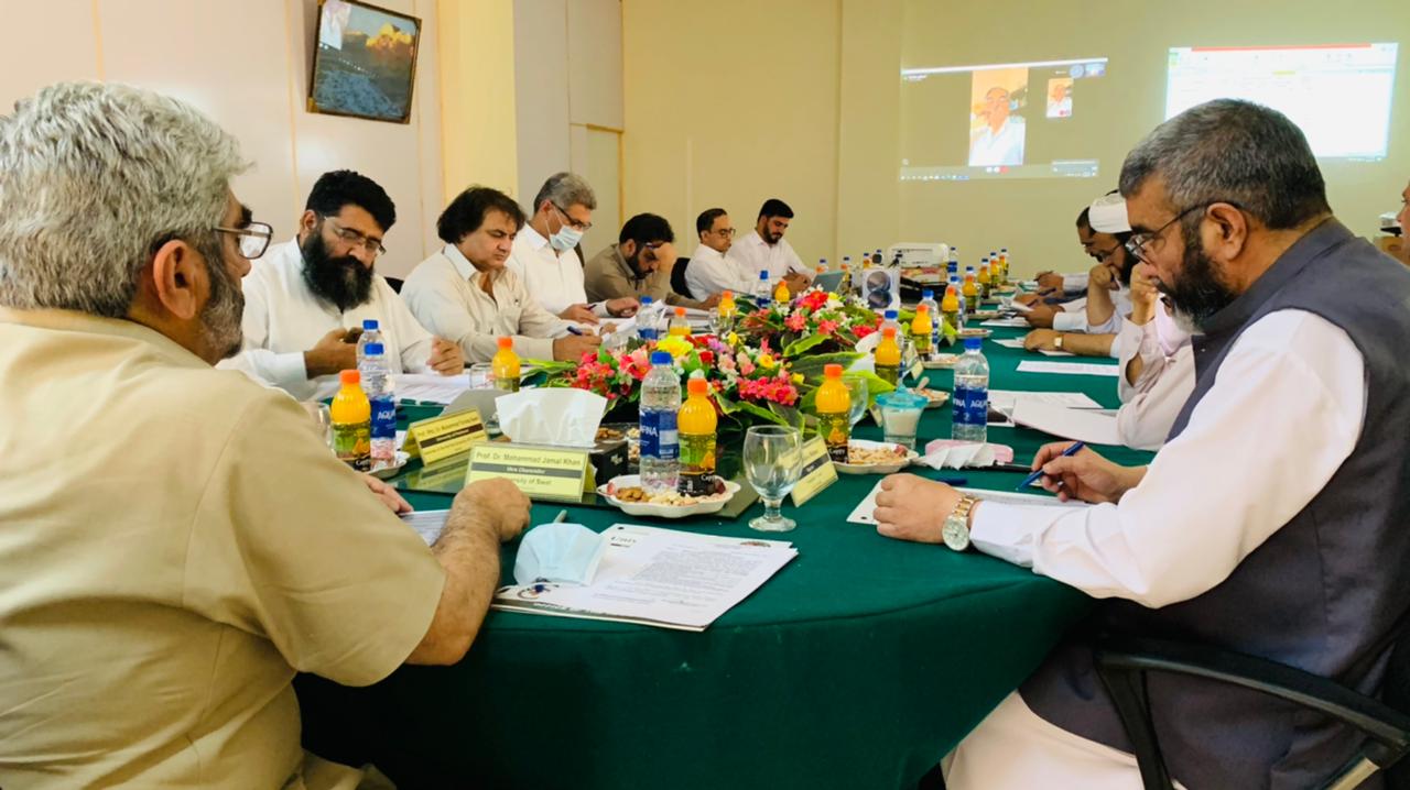 یونیورسٹی آف سوات کے سینڈیکیٹ نے مالی سال 22-2021 کا سرپلس بجٹ منظور کرلیا