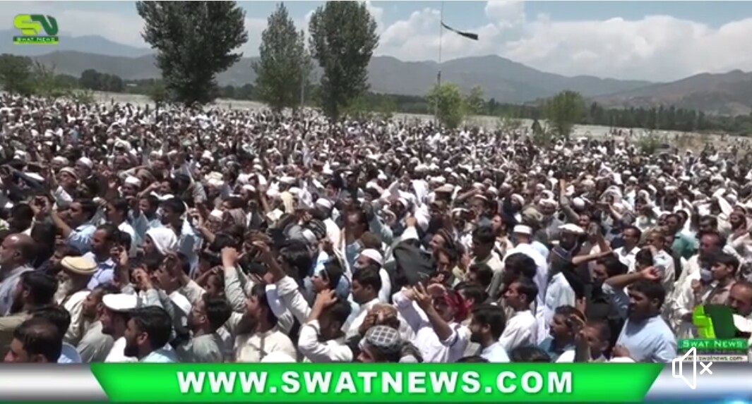 گجرقوم ہزاروں کی تعداد میں سوات پہنچ گئے ، احتجاجی مارچ شروع