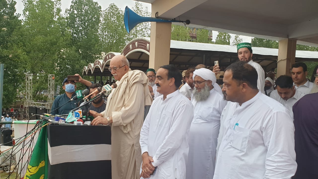 پاکستان ہمیں خیرات میں نہیں ملا، محمود خان اچکزئی