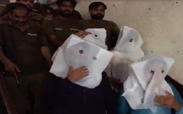 گریٹر اقبال پارک میں خاتون سے بدسلوکی کےکیس میں گرفتار ملزمان سیشن عدالت میں پیش