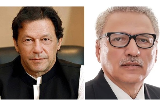 صدر مملکت ڈاکٹر عارف علوی اور وزیراعظم عمران خان کا قوم کو پاکستان کے 75ویں یوم آزادی پر مبارکباد