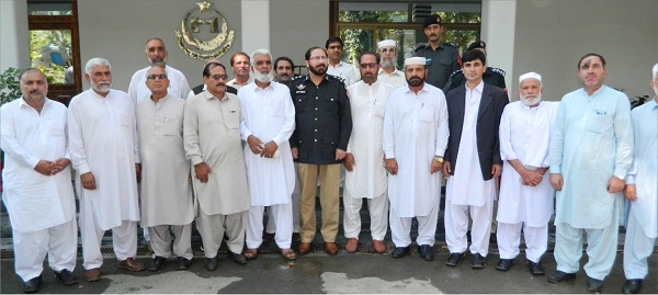 ریجنل پولیس آفیسر عبد الغفور آفریدی کا ڈی آر سی مٹہ اور چپریال کے ممبران سے ملاقات