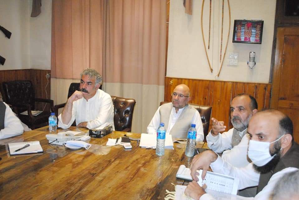کمشنر ہاوس سیدوشریف میں سوات موٹروے فیز 2 کے حوالہ سے اعلی سطح کا اجلاس