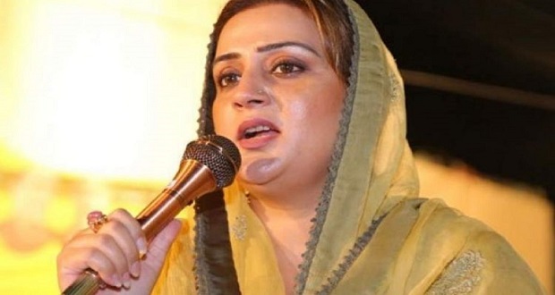 عظمیٰ بخاری نے وزیر اعلیٰ پنجاب عثمان بزدار سے مستعٰفی ہونے کا مطالبہ