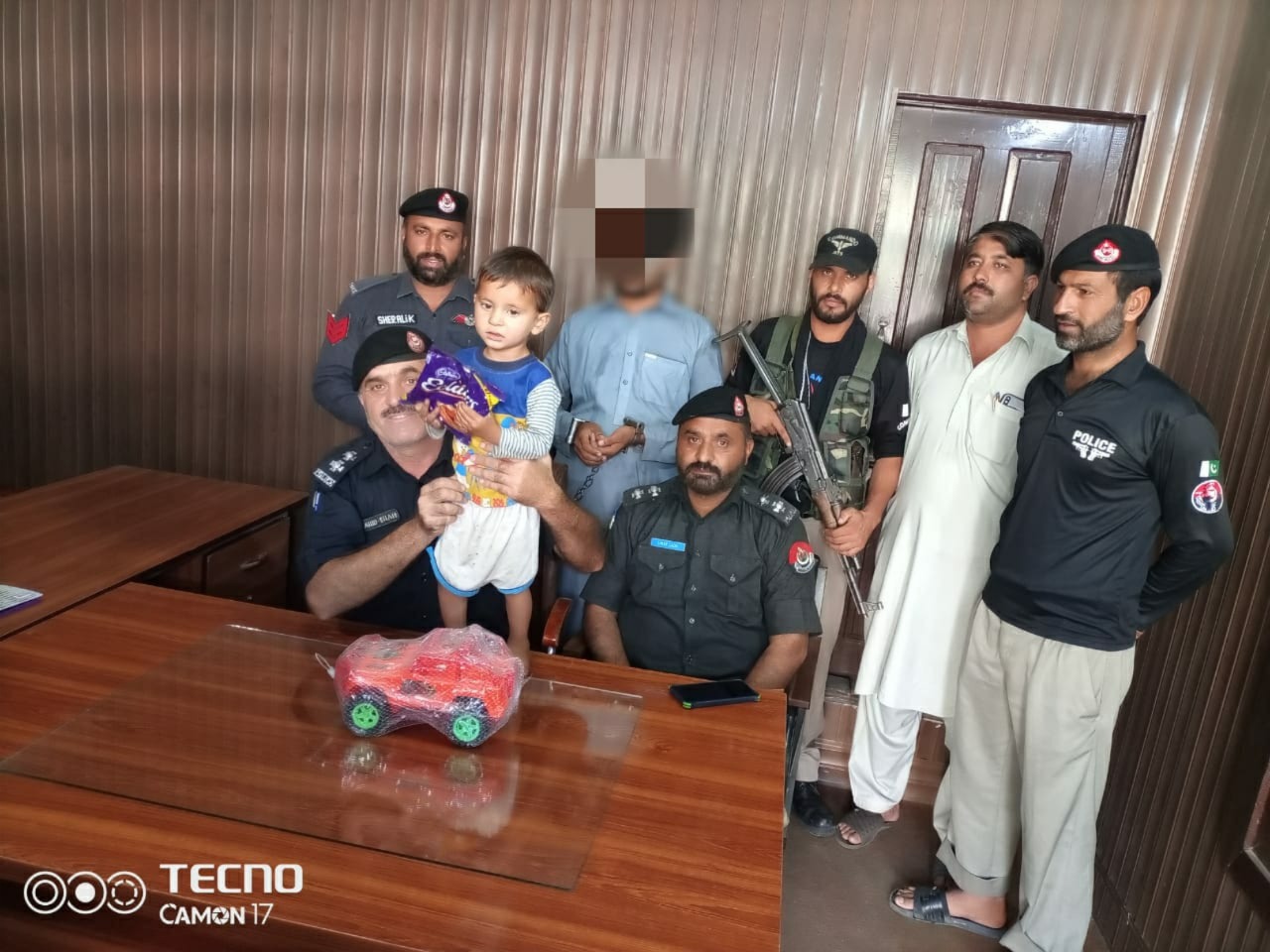 سوات پولیس کی بروقت ریسپانس، مغوی بچے کو کرک سے بازیاب کرایا گیا